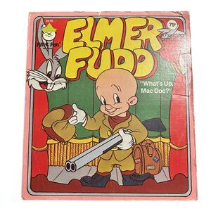 Vintage 1979 Peter Pan Records Elmer Fudd Whats Up Doc Vinyl Record 7" 45 RPM TV